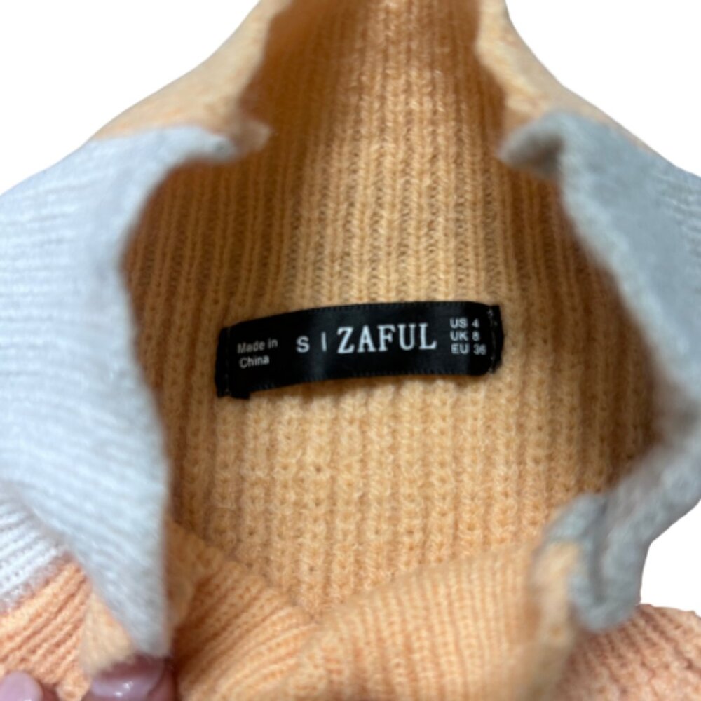 Zaful Color Block Sweater | Size S - Picture 3 of 3
